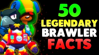 5 Facts About EVERY Legendary Brawler in Brawl Stars!