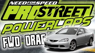 (OUTDATED!) FASTEST FWD Cars On Drag Races!! ★ Need For Speed: Pro Street (RPM changed to 10.000)