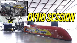 Twin Turbo 2JZ Streamliner On The Dyno! Testing Before The 400mph Attempt At Bonneville Salt Flats