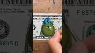 How to paint 1 dollar bills  💵💵💵