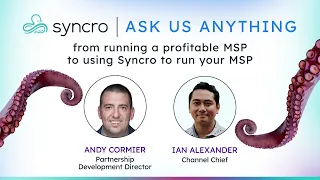 Syncro Ask Us Anything / Dec 2, 2022