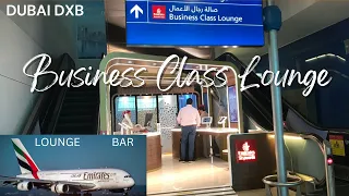 Emirates Business Class Lounge - Experience at Dubai Airport (10 course meal)