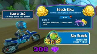 Beach Blitz ⛱️🥇"Coin Blitz" | 300 Gems 💎 | El Zipo ft. Sandstorm | (Beach Buggy Racing 2)