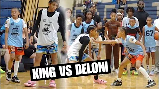 King Bacot vs The Best 6th Grader In Ohio Deloni Pugshley!! This Matchup Was Actually Good…