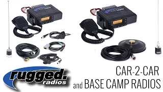 Rugged Radios: Car-to-Car and Base Camp Radio Communications