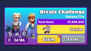 Subway Surfers Copenhagen 2023 Rivals Challenge || Stage 5 (COMPLETE)