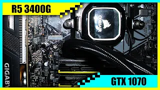 Ryzen 5 3400G + GTX 1070 Gaming PC in 2022 | Tested in 7 Games