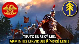 ARMINIUS VÍTĚZÍ! ⚔️ ŘÍM PORAŽEN! Strašná prohra v Teutoburském lese...