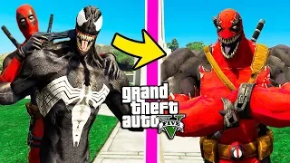 ДЭДПУЛ ПРЕВРАТИЛСЯ В ВЕНОМПУЛА В ГТА 5 МОДЫ! ОБЗОР МОДА В GTA 5! ИГРЫ ВИДЕО MODS