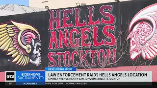 2 Hells Angels locations in California's Central Valley being raided