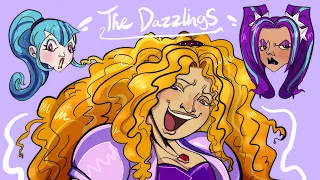 THE DAZZLINGS (equestria girls speedpaint)