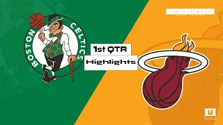 Boston Celtics vs Miami Heat 1st QTR Highlight GAME 1    May 17, 2023   NBA Playoffs 2023