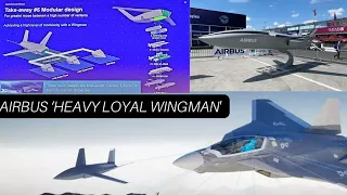 For FCAS, Airbus Reveals ‘Heavy Loyal Wingman' Concept.