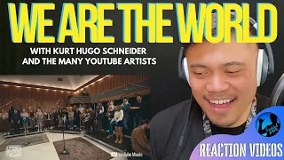 WE ARE THE WORLD with VARIOUS YOUTUBE ARTISTS | Bruddah Sam's REACTION vids