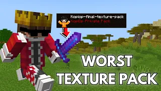 My Honest Opinion On @IAMKOPI Minecraft Texture Pack...