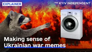 Cotton, raccoons, and washing machines: Understanding Ukrainian war memes