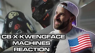 [ 🇺🇸 Reaction ] CB x Kwengface - Machines [Music Video] | GRM Daily