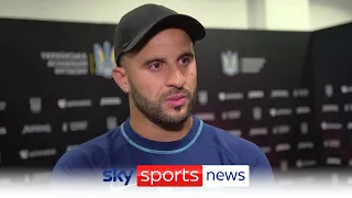 Kyle Walker on scoring his first goal for England