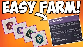 Destiny 2 | EASY Rune Farming Guide for Chalice! Get Menagerie Weapons!