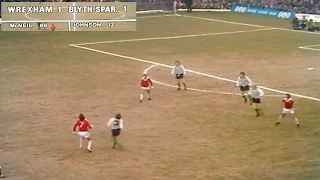 BLYTH SPARTANS AFC V WREXHAM FC - FA CUP 5TH ROUND - 1978