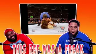 Wrestling Referees Craziest Bumps/Sells | Compilation (Reaction)