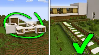 ALL YOUR FRIENDS WILL BE SHOCKED WHEN THEY SEE THIS HOUSE IN YOUR MINECRAFT WORLD | MODERN CITY #22