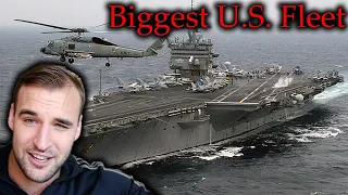 Estonian Soldier reacts to the biggest U.S. Fleet