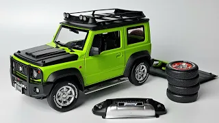 Suzuki Jimny with Custom Body Kit 1/18 Scale Model Car