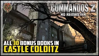 Commandos 2 HD Remaster All Bonus Book Locations Mission 9 Castle Colditz