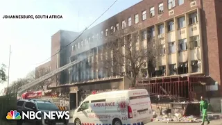 Over 70 killed in building fire in Johannesburg, South Africa