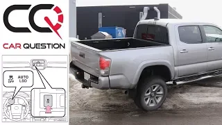 Toyota trucks AUTO LSD system | In ACTION and How it work!