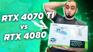 Удивила! RTX 4070 TI vs RTX 4080 . Обзор и тесты видеокарт в 10 играх