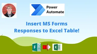 Power Automate - Insert MS Forms Responses to Excel Table in SharePoint!