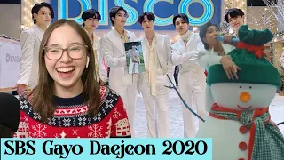 Reacting to BTS's "2020 SBS Gayo Daejeon Performance" - SNOWMAN SUGA!☃️ | Canadian Reacts