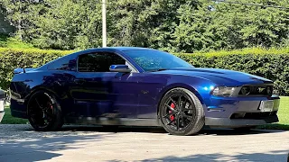 2011 Mustang GT Headers + Roush axleback