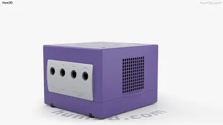 Nintendo Gamecube 3D model by Hum3D.com