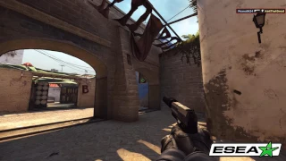 CS: GO USP-S Pistol Ace with Double 1 Taps on de_mirage