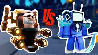 BUFFED SCIENTIST MECH VS SINISTER TITAN TV MAN IN ENDLESS MODE !