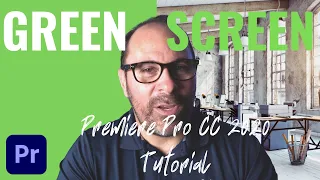 HOW TO Green Screen (Ultrakey) Premiere Pro CC 2020