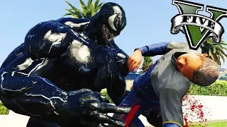 GTA V - MODS - O VENOM INSANO ARRASANDO LOS SANTOS!