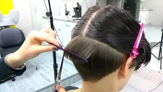 Pixie haircut (стрижка "пикси"). Как стричь короткую женскую стрижку