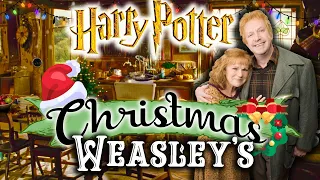 Christmas Weasley's House The Burrow Talking, Music + Ambience Weasley Kitchen Home ASMR