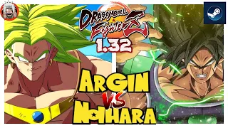 DBFZ ArGin vs Noihara (VegetaSSJ, GokuSSJ, Broly) Vs (VegetaSSB, SuperBaby2, BrolyDBS)