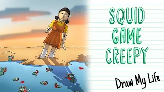 SQUID GAME CREEPY 💀🦑 Draw My Life