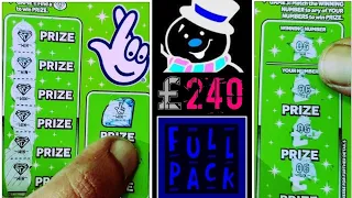 FULL PACK SCRATCH CARDS!!!!!!! CHRISTMAS EDITION