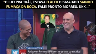 MARCOS FALANDO DO JOGO DO RAIO| RESENHA ESPN MARCOS OSÉAS E JÚNIOR