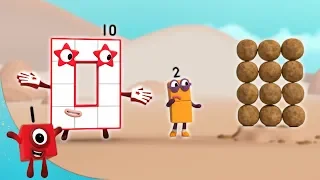 Numberblocks - Eleven, Ride the Rays & more! | Learn to Count | Learning Blocks