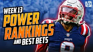 NFL Week 13 Power Rankings, Market Movement, and BEST BETS (BettingPros)