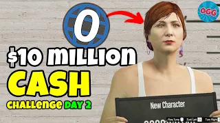 $0 to $10,000,000 CASH Solo in #gtaonline Part 2 #ragstoriches #rags2riches