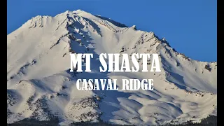 Mt Shasta Summit & Ski: Casaval Ridge in 1 day.